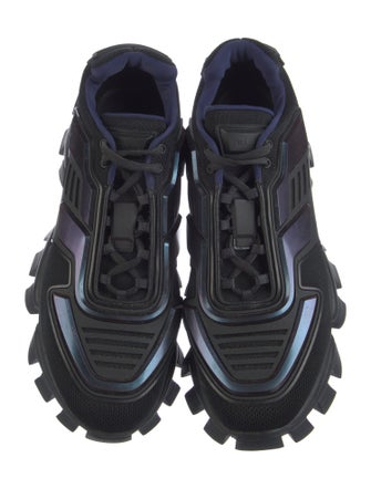 Prada Mesh Printed Chunky Sneakers