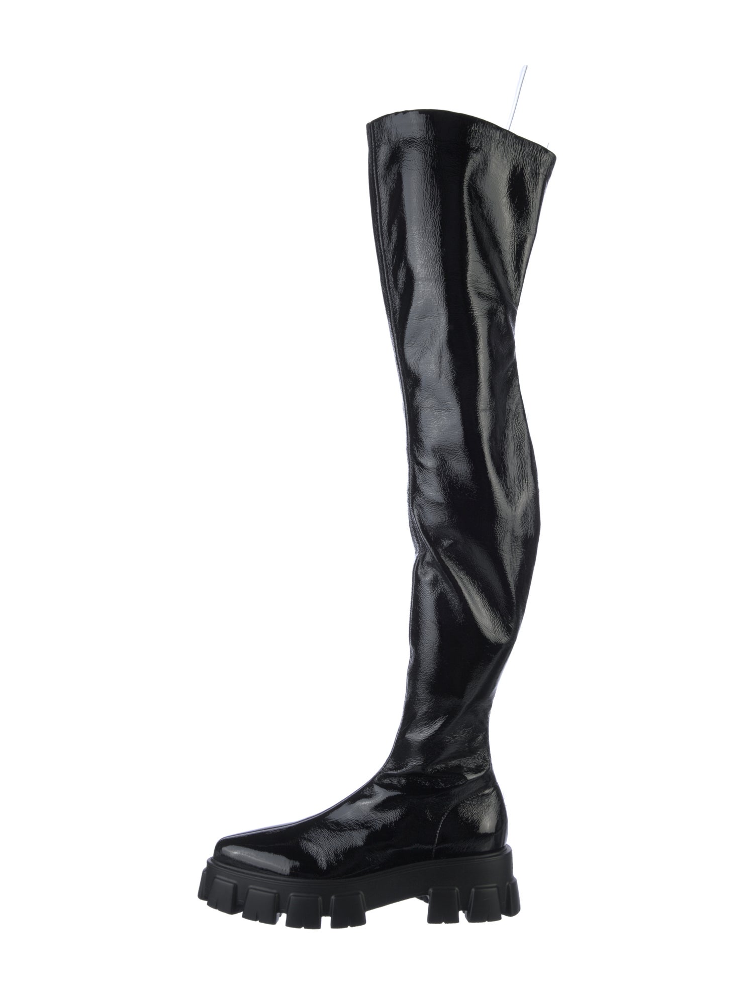 Prada Patent Leather Boots