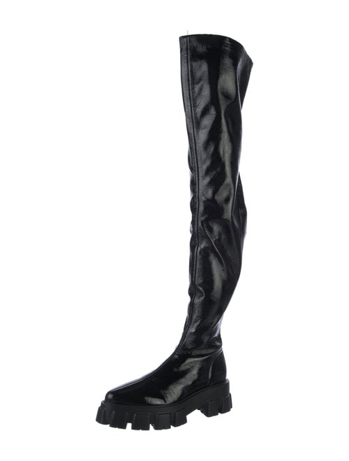 Prada Patent Leather Boots