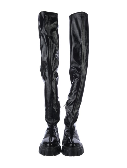 Prada Patent Leather Boots