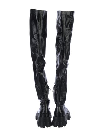 Prada Patent Leather Boots