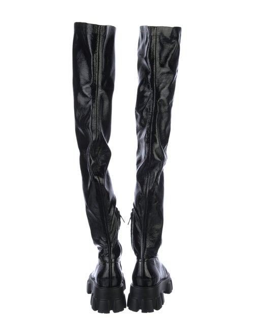 Prada Patent Leather Boots