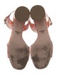 Prada Patent Leather Printed Sandals