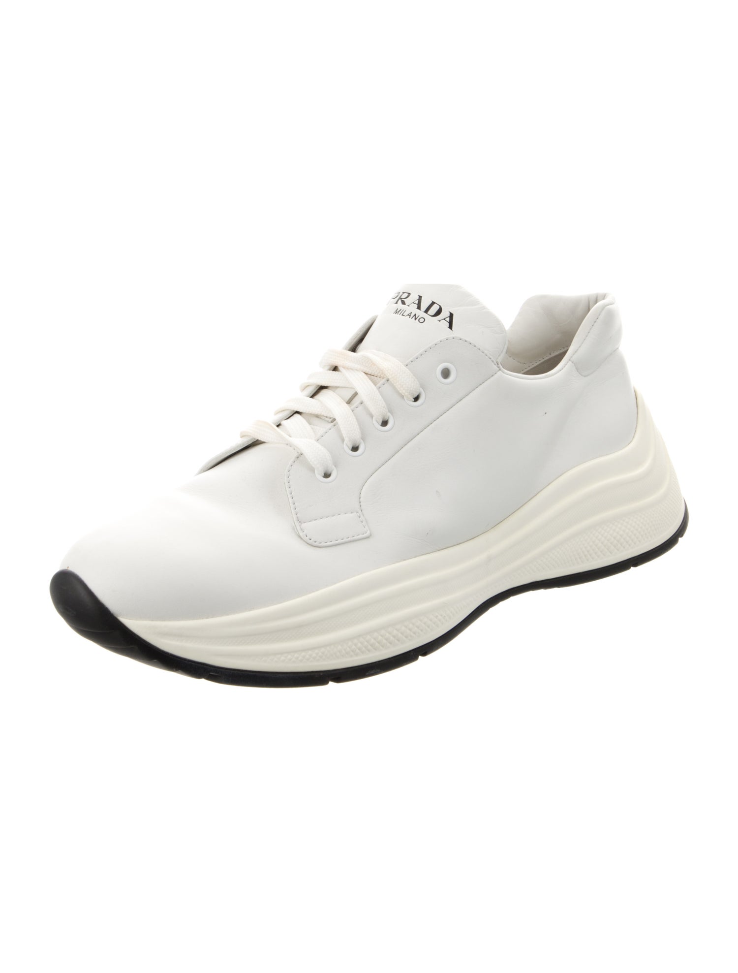 Prada Leather Sneakers