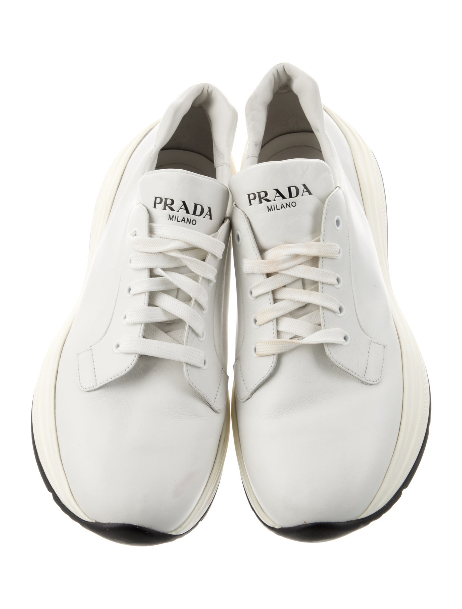 Prada Leather Sneakers
