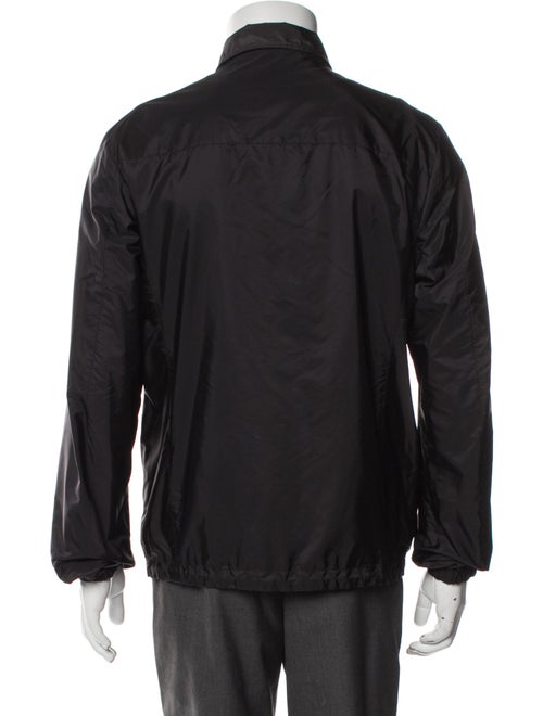 Prada 2021 Enameled Metal Triangle Windbreaker