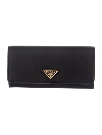 Prada Nylon Continental Wallet