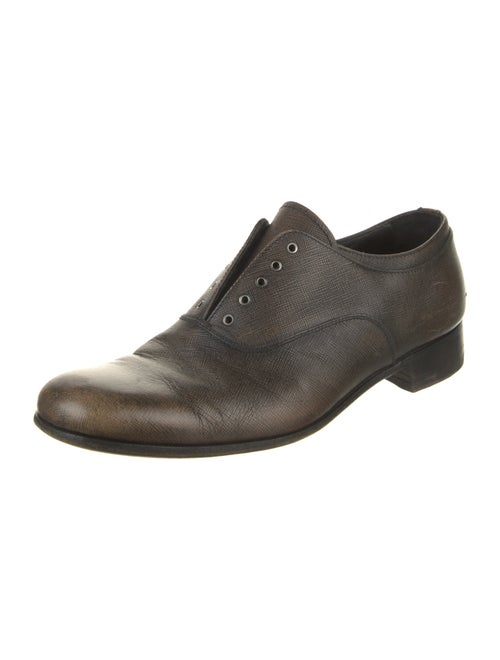 Prada Leather Oxfords