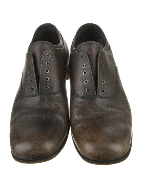 Prada Leather Oxfords