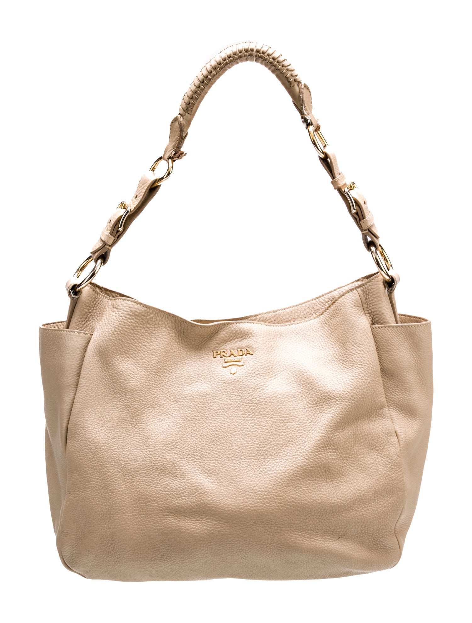 Prada Vitello Daino Leather Shoulder Bag