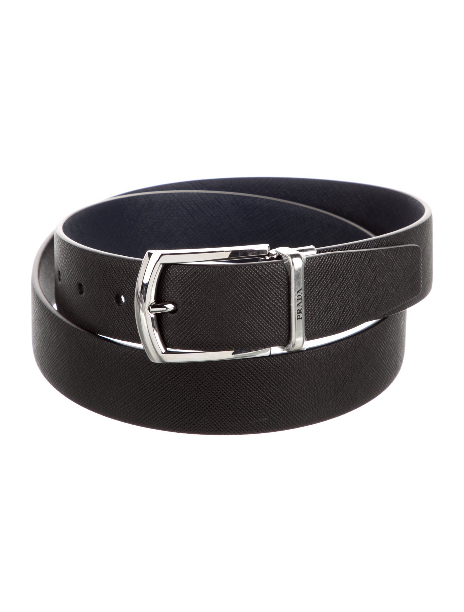 Prada Saffiano Cuir Leather Belt
