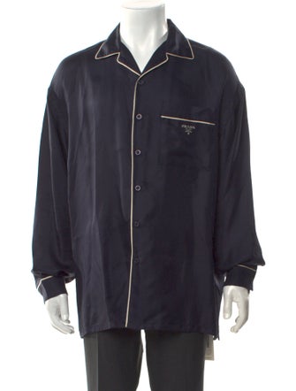 Prada 2022 Silk Pajama Top