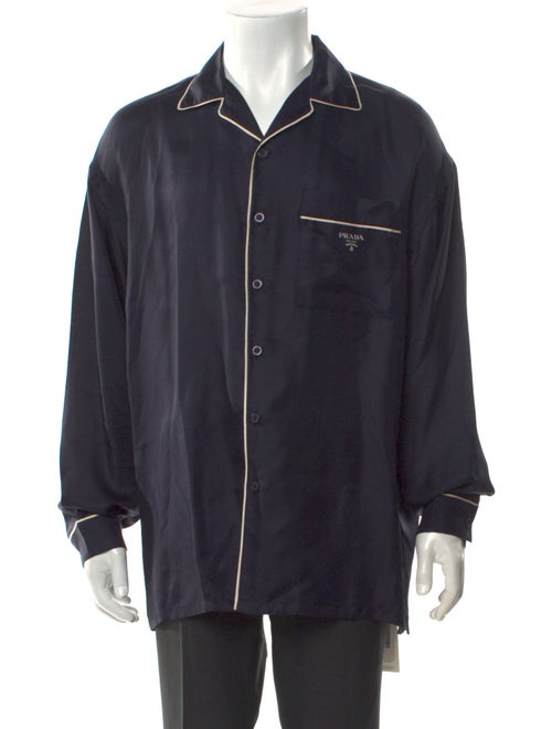 Prada 2022 Silk Pajama Top