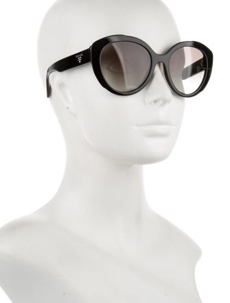 Prada Cat-Eye Tinted Sunglasses