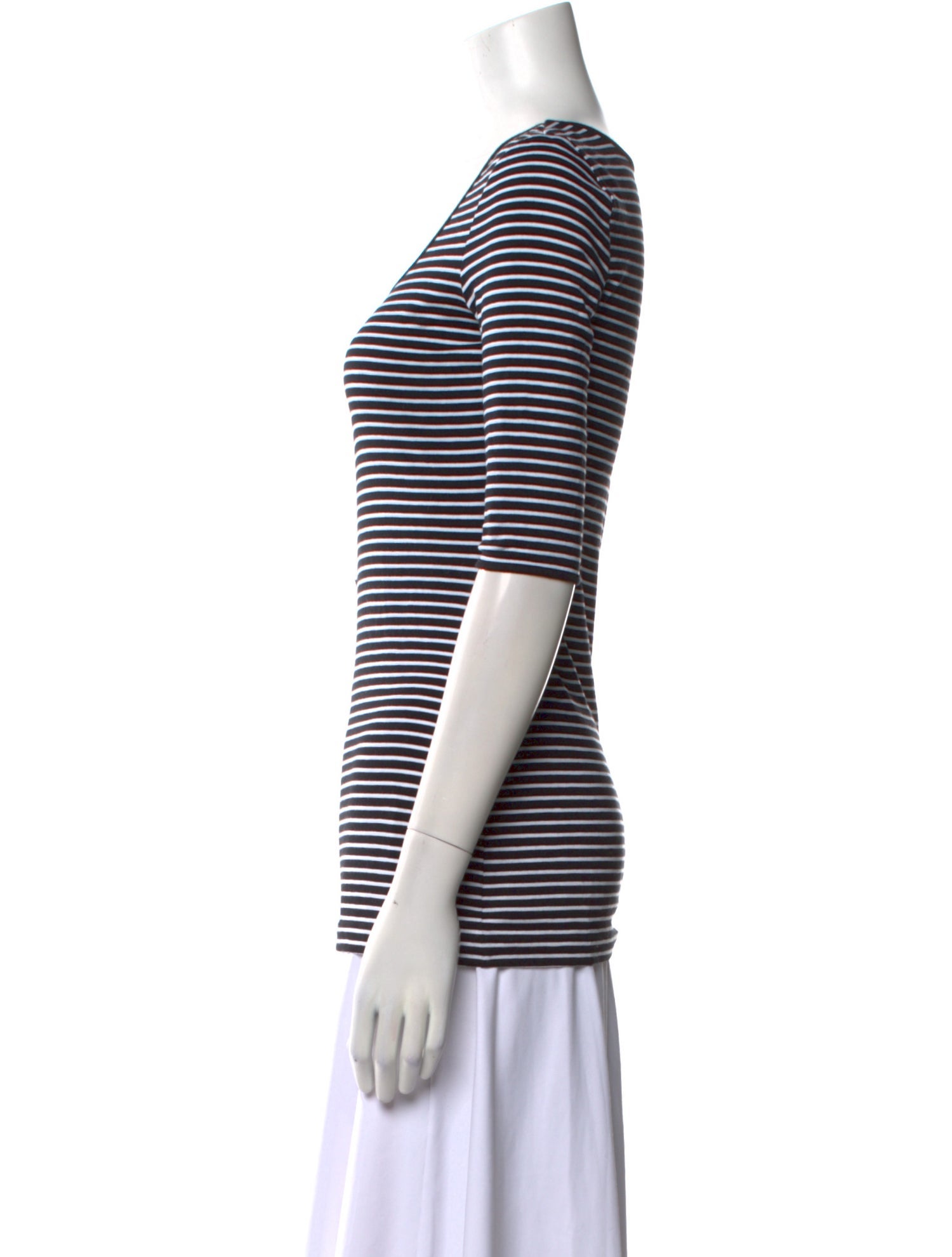 Prada 2024 Striped T-Shirt