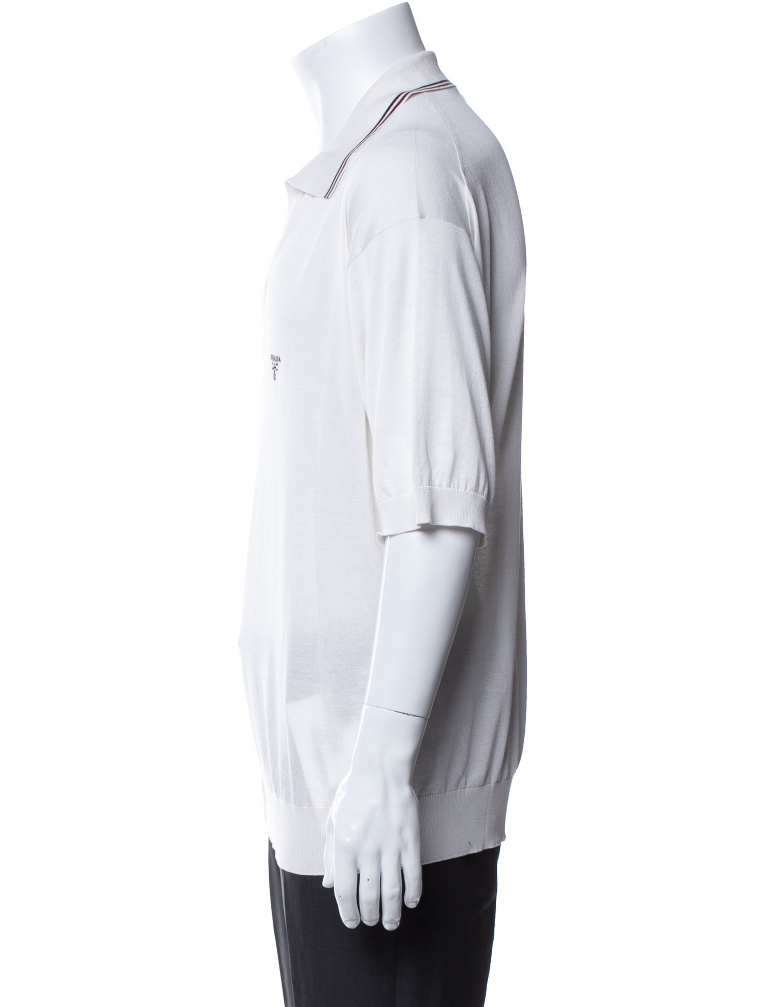 Prada 2024 Signature Logo Polo Shirt