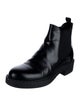 Prada Leather Chelsea Boots