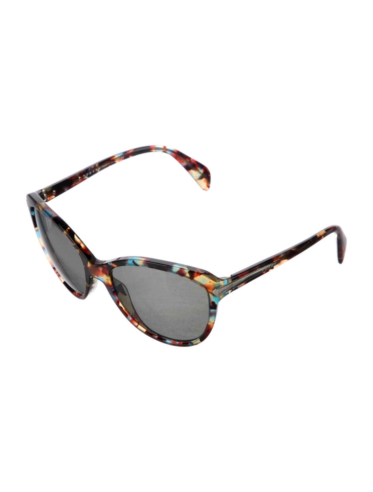 Prada Cat-Eye Mirrored Sunglasses