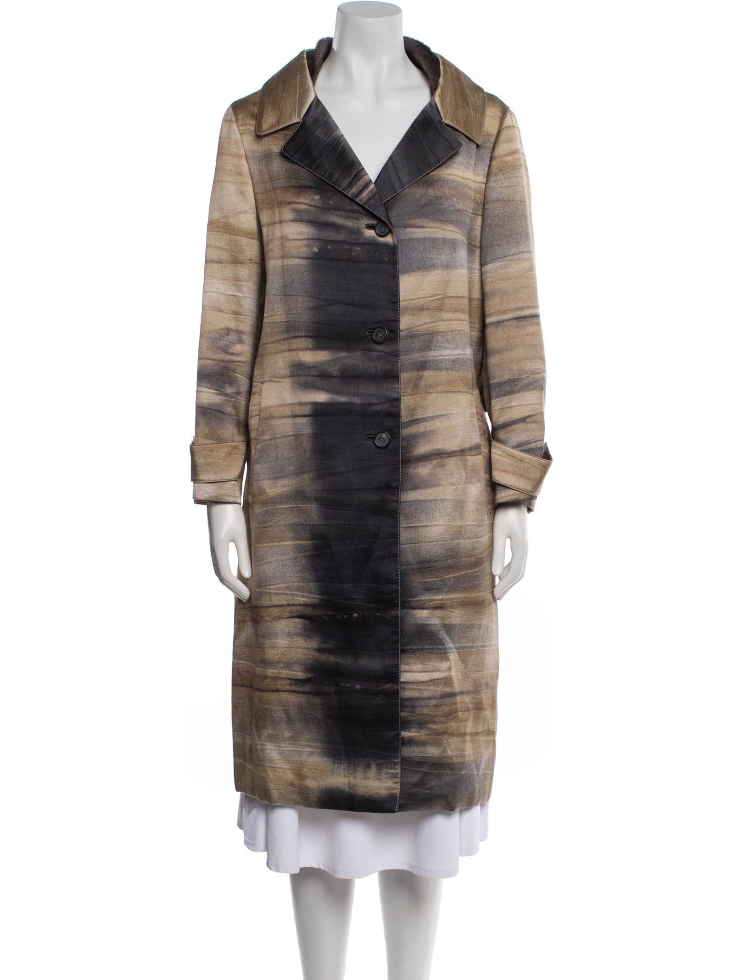 Prada Vintage 2004 Fur Coat