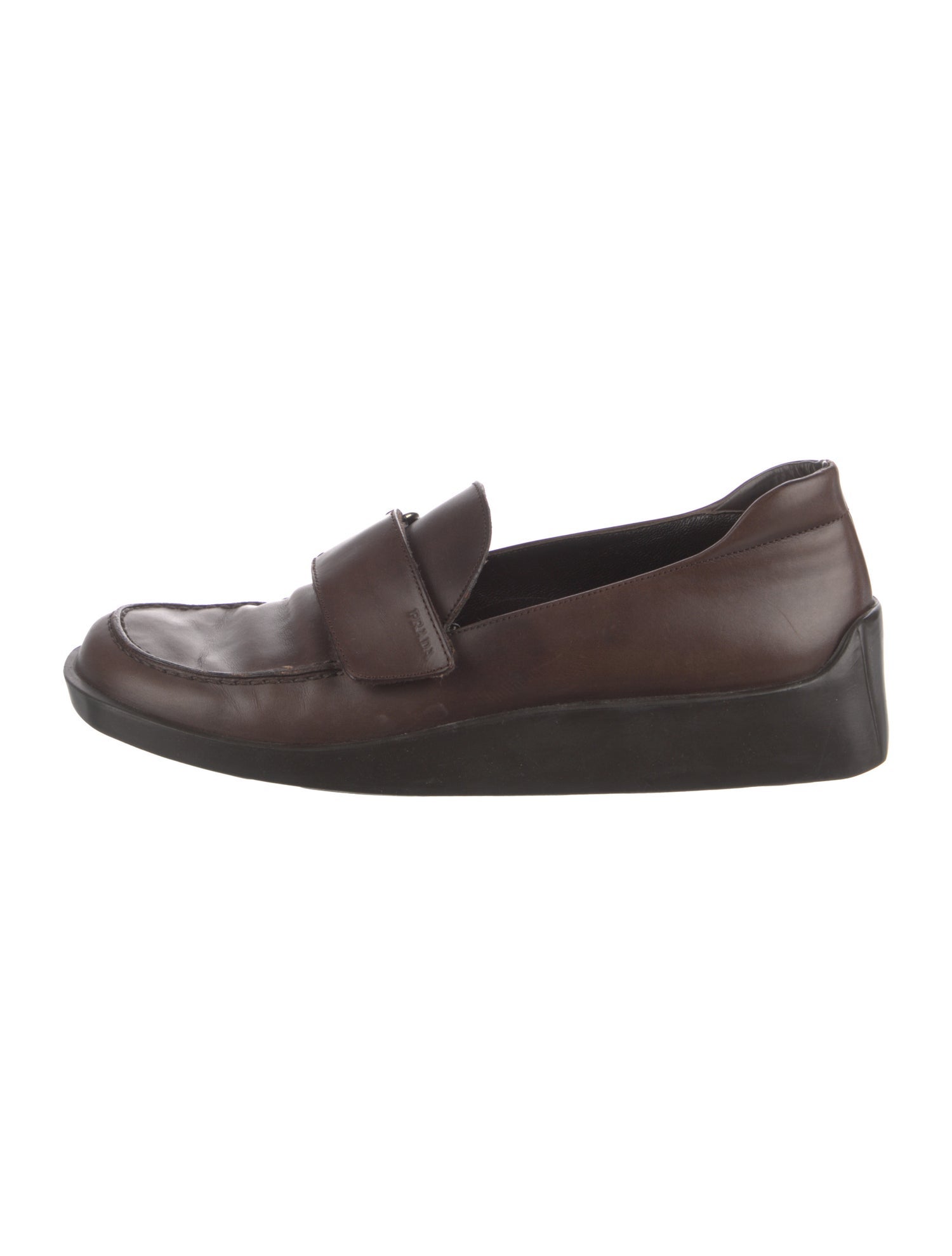 Prada Vintage Leather Loafers