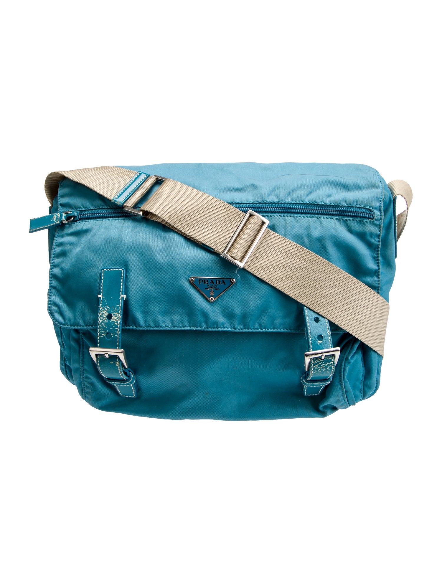 Prada Tessuto Nylon Messenger Bag