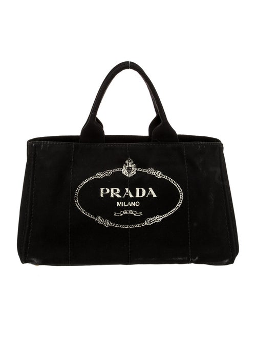 Prada Canvas Canapa Tote