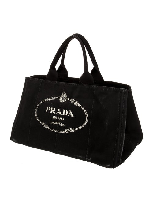 Prada Canvas Canapa Tote
