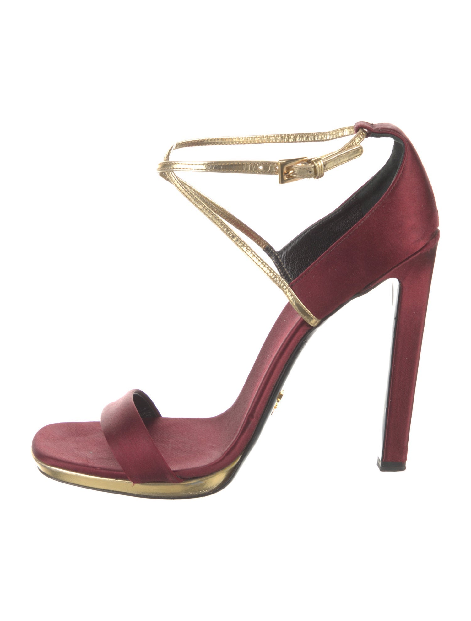Prada Satin Sandals