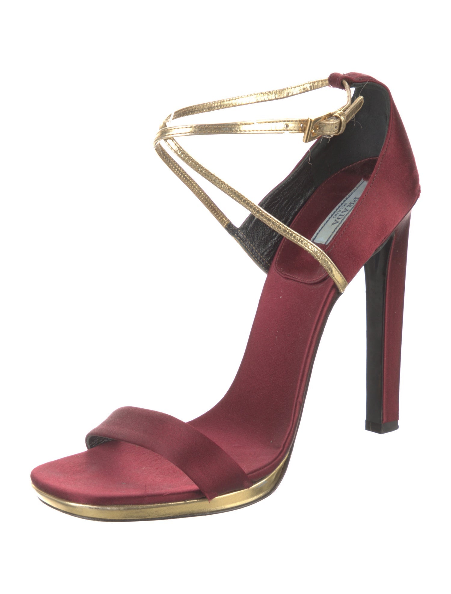Prada Satin Sandals