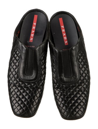 Prada Leather Mules