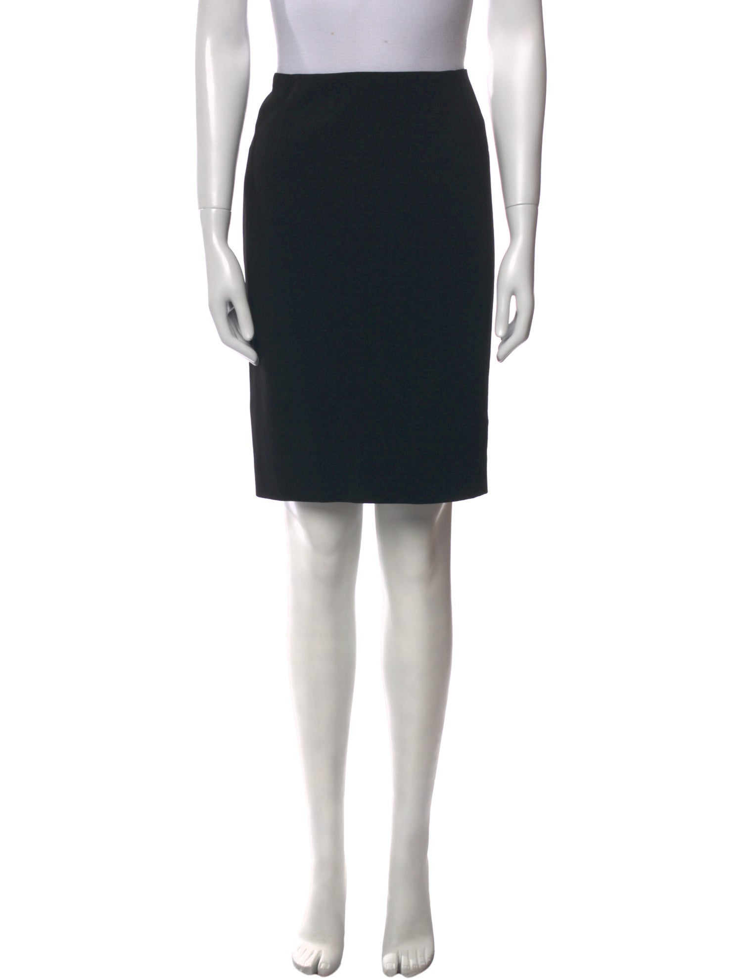 Prada Virgin Wool Knee-Length Skirt