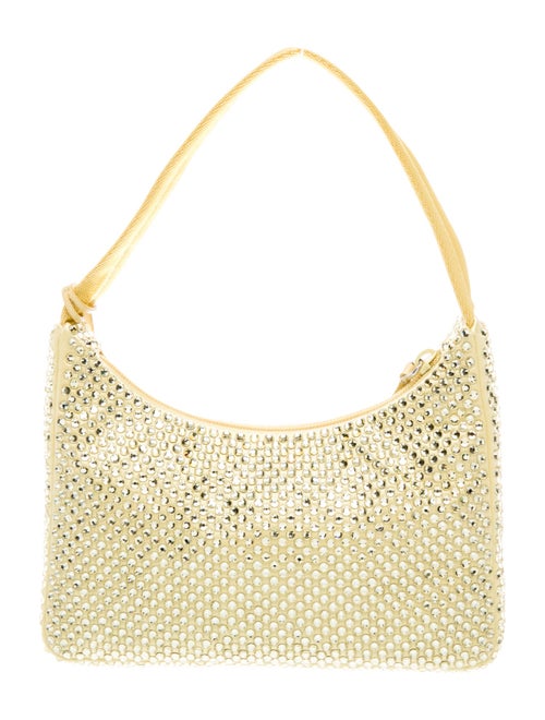 Prada Enameled Metal Triangle Re-Edition 2000