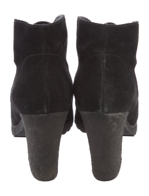 Prada Sport Suede Lace-Up Boots