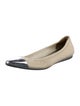 Prada Leather Ballet Flats