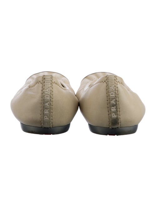 Prada Leather Ballet Flats