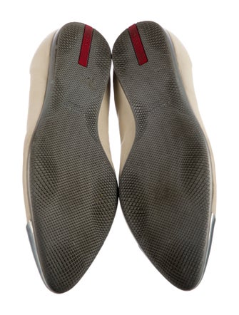 Prada Leather Ballet Flats