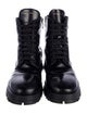 Prada Leather Combat Boots