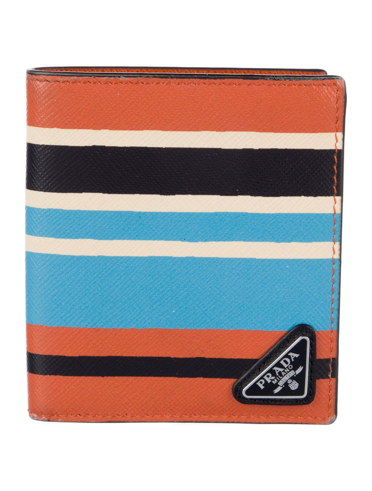 Prada Saffiano Lux Leather Bifold Wallet