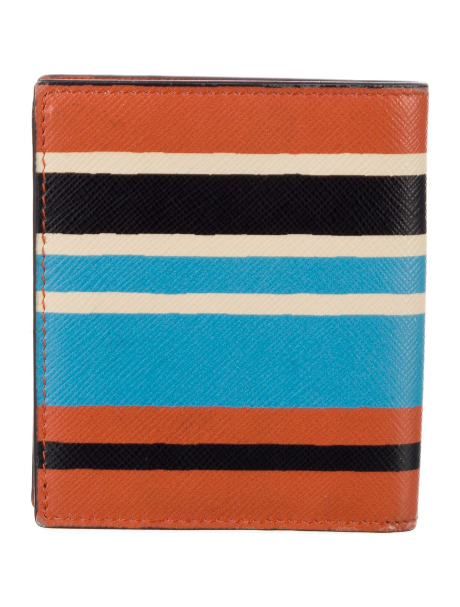 Prada Saffiano Lux Leather Bifold Wallet