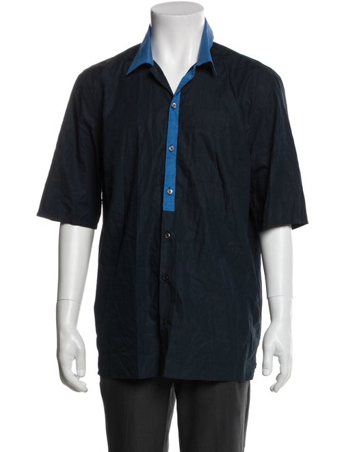 Prada 2013 Colorblock Pattern Shirt