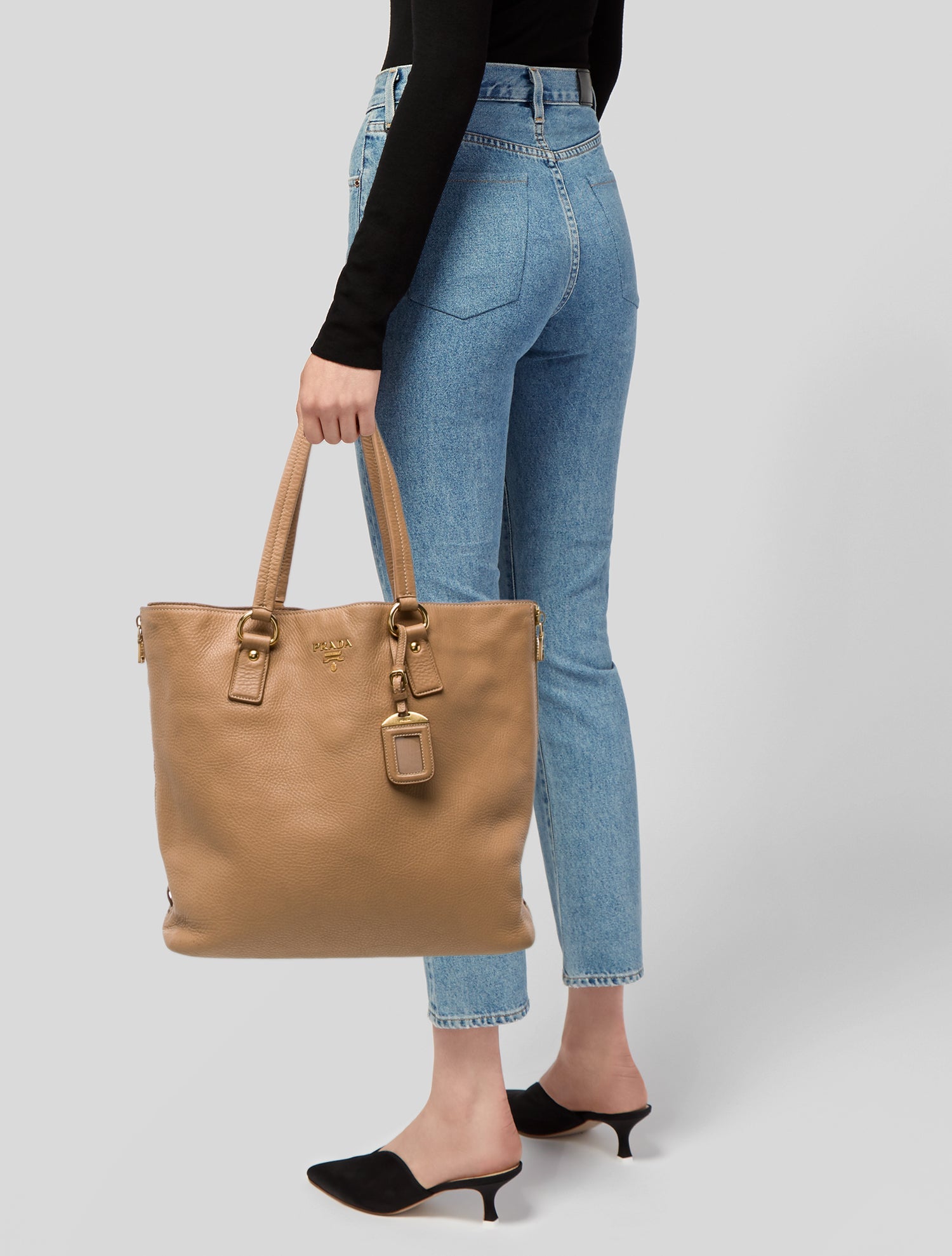Prada Leather Tote