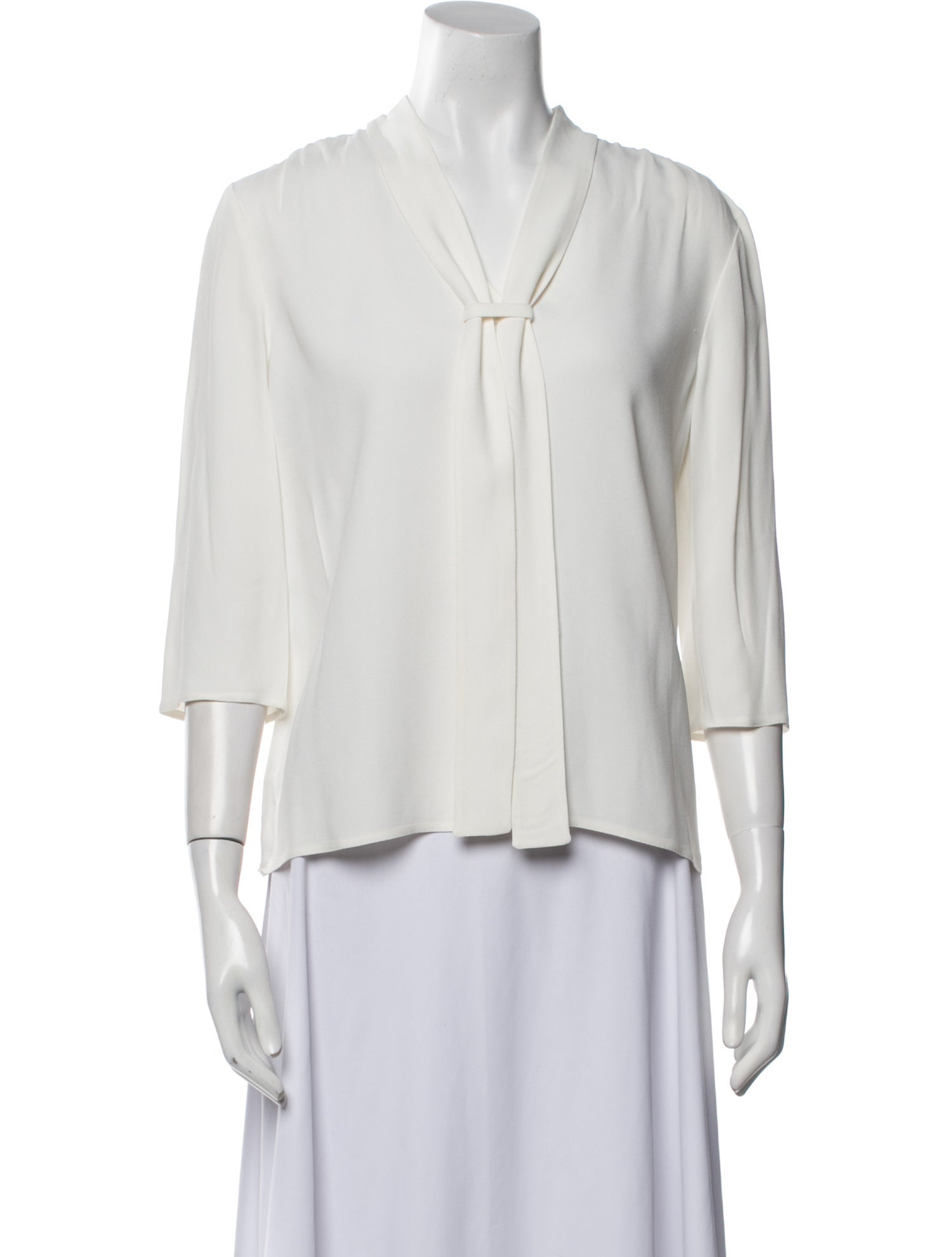 Prada 2020 V-Neck Blouse