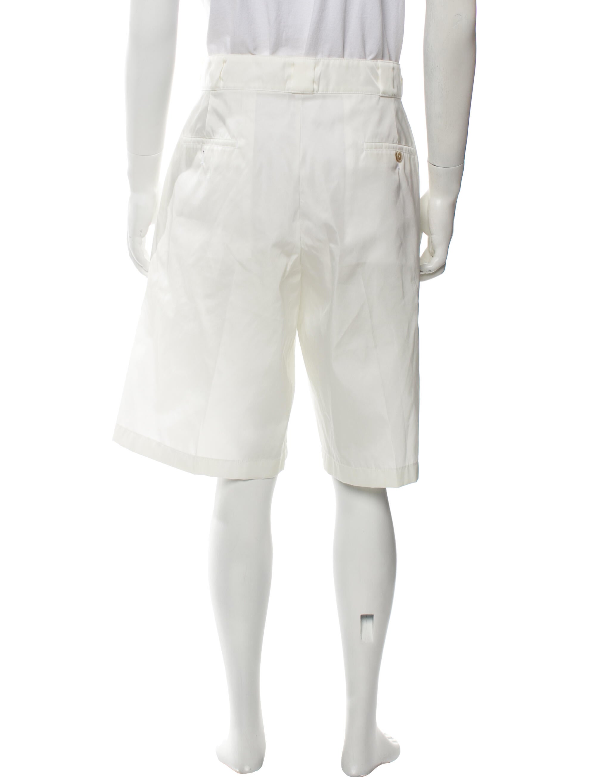 Prada 2022 Flat Front Shorts