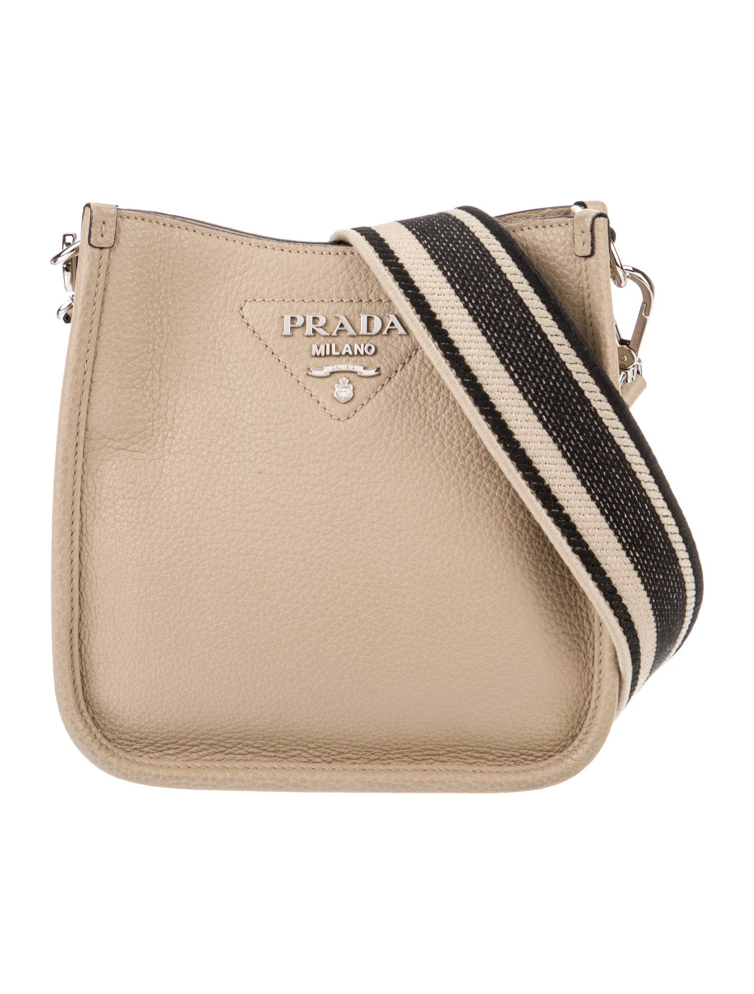 Prada Vitello Daino Leather Shoulder Bag Mini w/ Tags