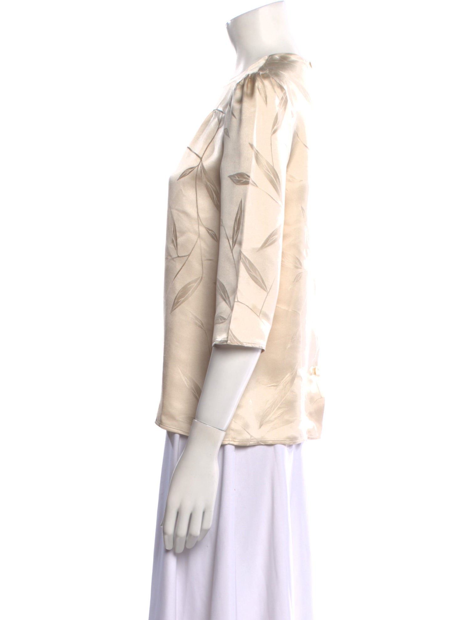 Prada 2017 Crew Neck Blouse