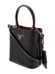 Prada Saffiano Cuir Leather Panier Small