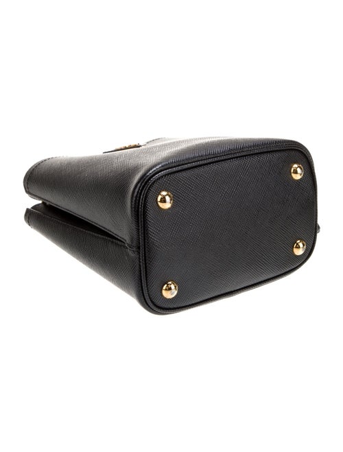 Prada Saffiano Cuir Leather Panier Small