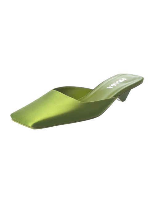 Prada Satin Mules