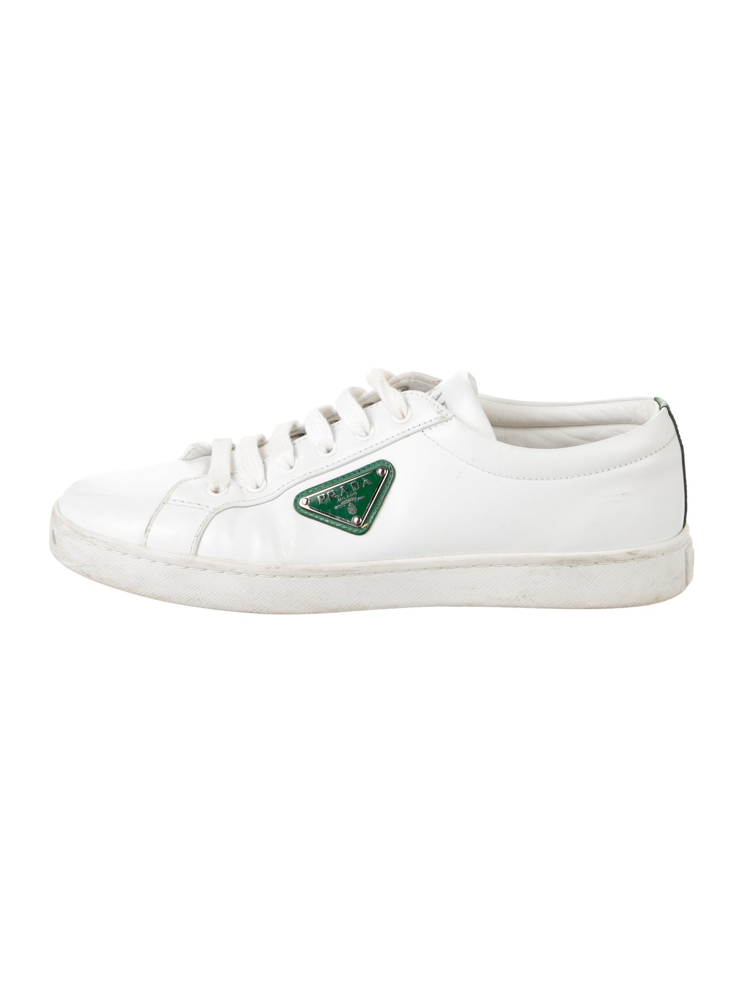 Prada Leather Sneakers