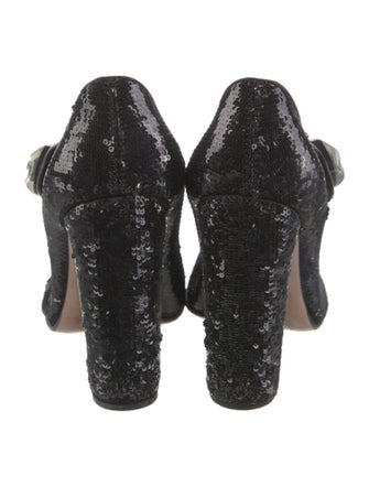 Prada Sequins Sequin Embellishments Pumps